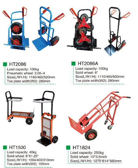 Hand Truck Hand Trolley Heavy Duty Capacity Steel Aluminum Alloy 2-in-1 Convertible Platform supplier