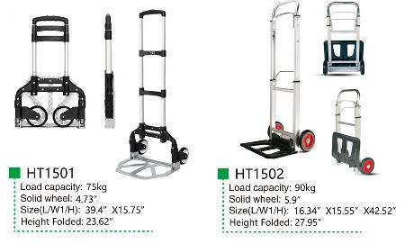 Hand Truck Hand Trolley Heavy Duty Capacity Steel Aluminum Alloy 2-in-1 Convertible Platform supplier