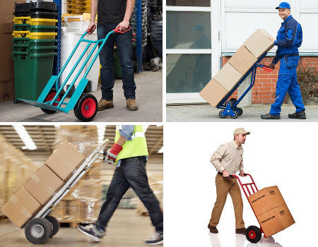 Hand Truck Hand Trolley Heavy Duty Capacity Steel Aluminum Alloy 2-in-1 Convertible Platform supplier