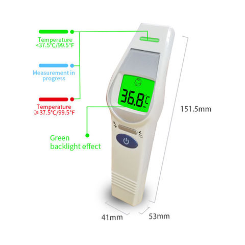 Thermomètre infrarouge sans contact, Thermomètres infrarouges de contact