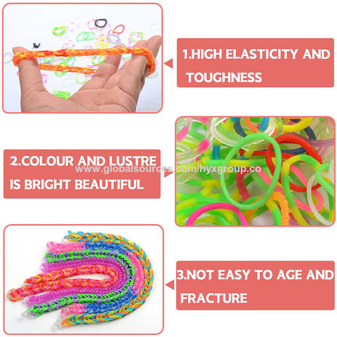 UUEMB 3000+ Rubber Band Bracelet Kit, Colorful Loom Bracelet Making Kit  with Storage Box, DIY Art Craft Kit with Charms Beads for Beginners Kids  Girls Boys Birthday Parties Christmas Gift : Amazon.in: