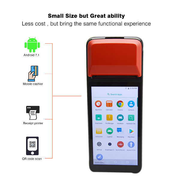 Buy Wholesale China Touch Screen Barcode Scanning Nfc Rfid Reader Smart  Payment Terminal Android Handheld Pos Machine & Pos at USD 145 | Global  Sources