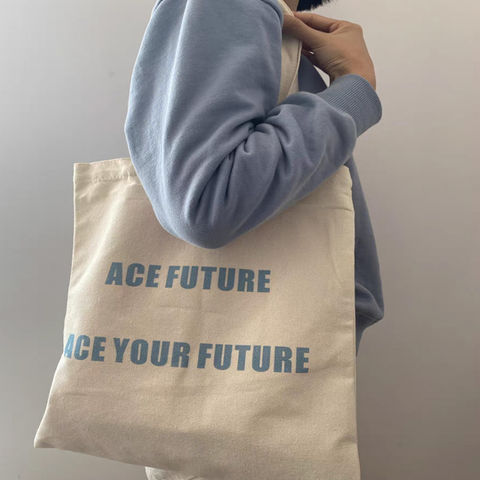 Buy Wholesale China Canvas Tote Bag For Women Eco-friendly Tote Bags ​ aesthetic Reusable Canvas Grocery Shopping Bag & Promotional Eco-friendly Shopping  Bags at USD 0.85