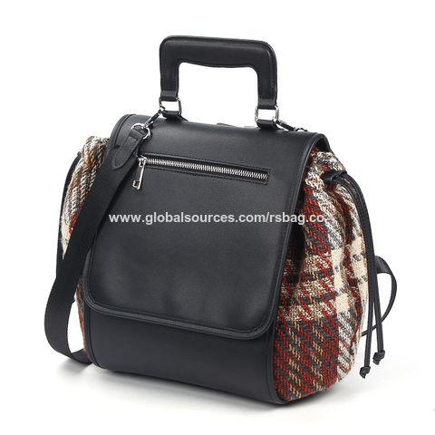 2023 New Fashion Chain Crossbody Bags For Women Mini Shoulder Bag Ladies  Rhombus Embroidery Handbags PU Leather Messenger Bags