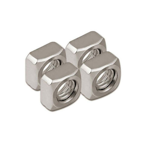 Hex Nuts M4, 50 Pieces Locking Nuts Stainless Steel Standard A2