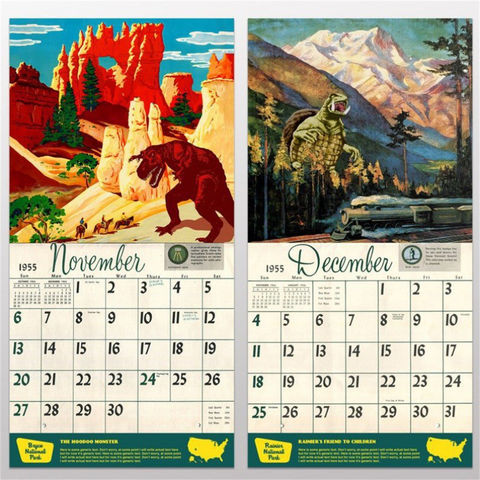 2022 Monsters Calendar National Park Monster Calendar Cards - Expore China  Wholesale National Park Monster Calendar Cards and Historical Dinosaur  Calendar, New Year Gifts Holiday Cards, Desktop Calendars |  Globalsources.com