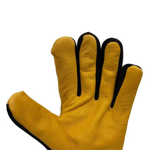 Winter Driver Glove Yellow Color Sheepskin Leather Work Safety Gloves for  Men - China Safety Gloves and Driving Gloves price