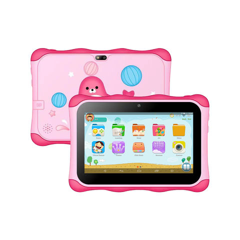 Tablette pour enfants avec application éducative installée, verrou