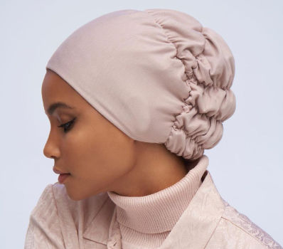 hijab inner cap with bun