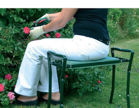 Portable Foldable Garden Kneeler and convenient Seat Stool supplier