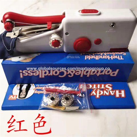 Portable Household Handy Stitch Electric Mini Handheld Sewing Machine