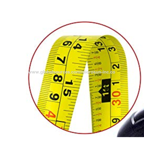 Electronic Edge 3/8 Shank Measuring Tape For Body Fabric Sewing Tailor  Cloth Knitting Home Craft Measurements Digital Measuring Gauge 