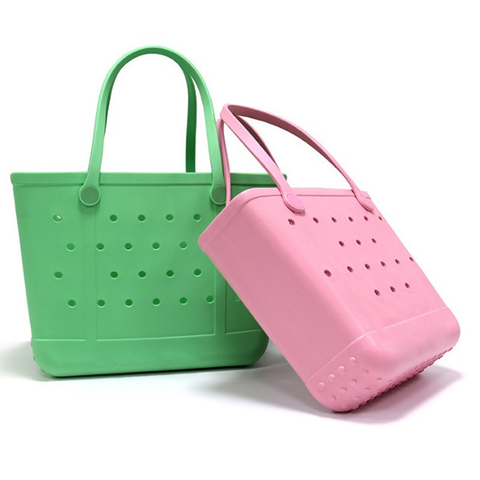 Wholesale Plastic Beach Bag With Holes to Promote Your Business Development  