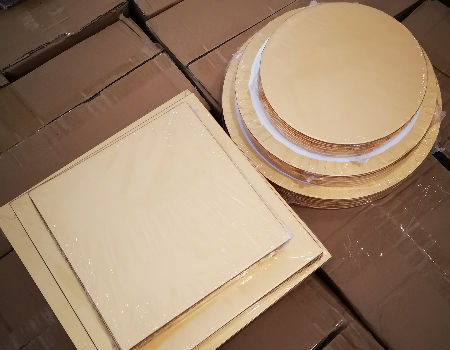 circle cake board factory 1mm/2mm/3mm thickness dropshipping custom design bake for birthday supplier