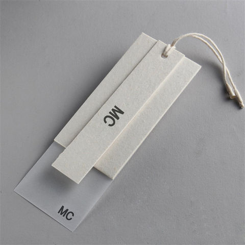 Mode étiquette privée étiquettes de vêtements personnalisé logo papier de  vêtement suspension Étiquette avec estampage blanc à feuillard chaud -  Chine Étiquettes, Accessoires de vêtements