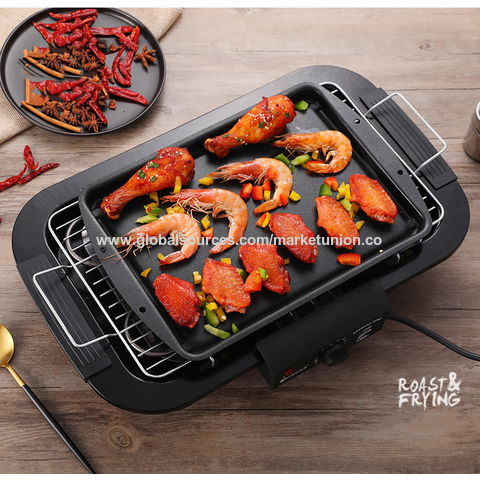 Electric barbecue grill household electric rack smokeless small skewer  indoor machine