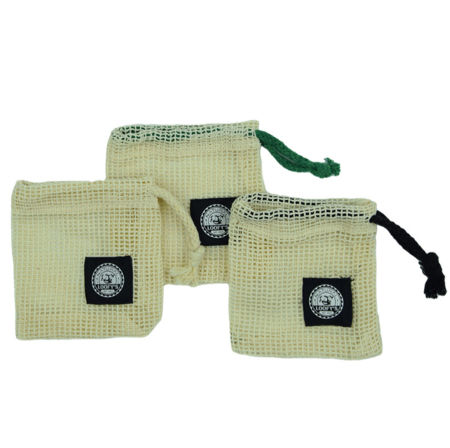 Wholesale produce small mesh organic cotton drawstring bag custom drawstring mesh bag supplier