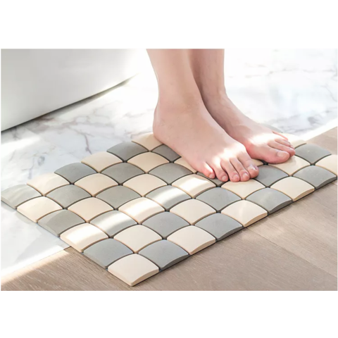 China Diatomite Bath Mat Manufacturers