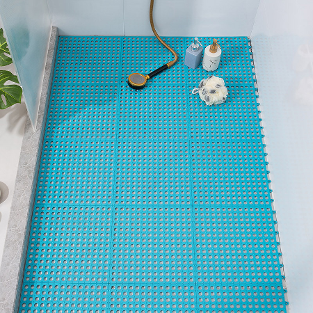 PVC Splicing Floor Mat Swimming Pool Hotel Bathroom Shower Room Mat Hollow  Square Bathroom Non Slip Mat - China Modular Sport Flooring, Sport Flooring  Underlayment