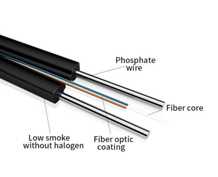 Custom G.652d G657a2 3mm Single Mode Optical Optique Fiber Fibre Ftth ...