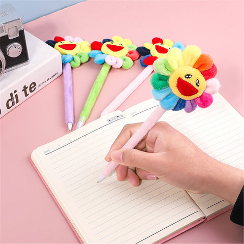 Buy Wholesale China Gel Ink Pen Funny Cute Cartoon Fidget Toy 0.55mm Black  Refill Pens & Gel Ink Pen at USD 0.76