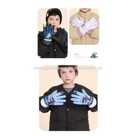 Gants D'hiver De Dessin Animé Gants De Mode Pour Les Gants De Dessin Animé  D'hiver Froid Mitaines Tricotées Mains D'emballage Dans Des Gants De  Football En Cuir Mitaines