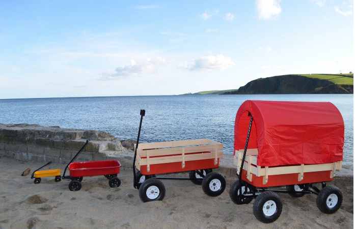 Garden Tool Trolley Children's Cart for Beach Children Wagon with Off-Road Pneumatic Supplier