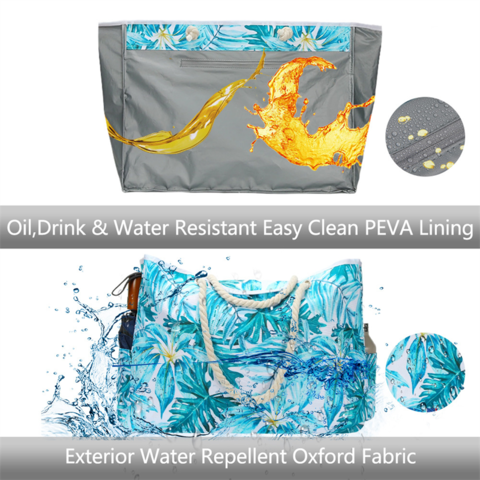 Buy Wholesale China Creative Luxury Tote Large Summer Custom Canvas Beach  Bag With Zipper Designer Beach Women Tote Bag & Waterproof Beach Bag at USD  1.89