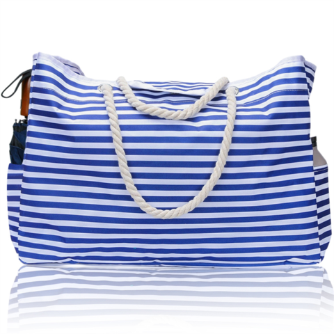 Fashion new in summer bags brand luxury designer beach bag for women 2023  big straw bags striped totes handbags femlae woven bag