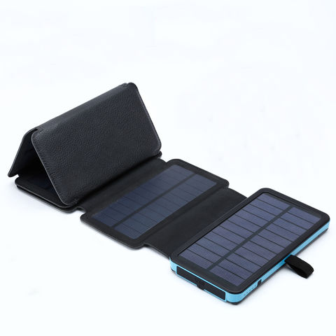 Compre Cargador De Banco De Energía Móvil Solar Portátil 10000mah y Cargador  Solar Para Teléfono Móvil de China por 12.95 USD