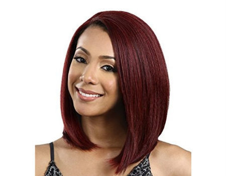 Half Red Half Black Hair Short For Sale Off 50