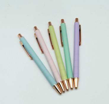 classic Office stationery Rose gold fashion gift Ballpoint Pen Free Shipping 