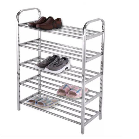 Buy Wholesale China 2022 Modern Metal Shoe Racks Multi-layer Storage For  Home Stainless Steel Stand Organizer Shoe Rack & Modern Metal Shoe Racks at  USD 3.98