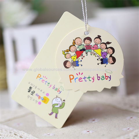 Customized Paper Hang Tag/clothing Swing Tag Labels/garment Bag