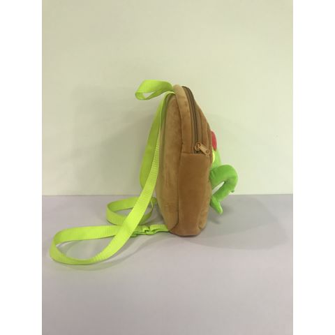 Frog Backpack Plush Shoulder Bag Satchel Plush  