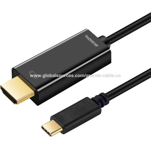 Adaptador USB-C + USB-A a HDMI 0.15M Tipo de aleación de aluminio gris