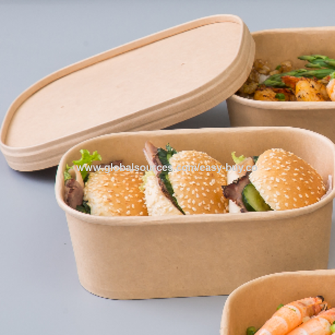 Buy Wholesale China Disposable Food Containers Custom Microwave  Biodegradable Paper Food Bowl Eco Friendly & Disposable Food Containers at  USD 0.03