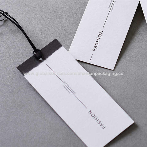 Source china custom design logo fashion garment luxury swing
