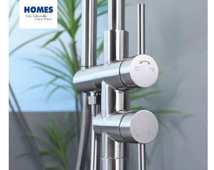 BT3401 CUPC Steel Lift-up Bathtub Faucet Standing Bathtub Faucet Hot and Cold Mixed supplier