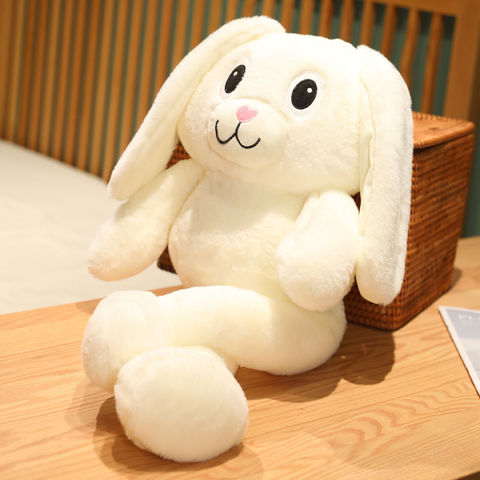 Bunny Keychain Plush Funny Plush Rabbit With Pull Ears Pull The Rabbit New
