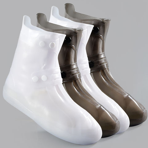 Couvre-chaussures en silicone, imperméable Couvre chaussures avec protège,  chaussures en caoutchouc antidérapants, Transparent, L - Cdiscount