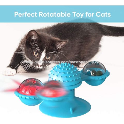 2Pcs Cat Treat Ball Funny Pet Food Leakage Ball Interactive Kitten
