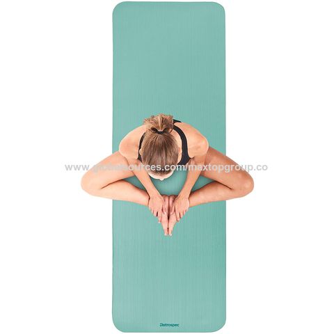 Umweltfreundliche TPE Yogamatte Rutschfest SGS Zertifiziert mit Tragegurt - Premium Yogamatte