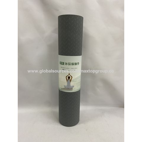 Umweltfreundliche TPE Yogamatte Rutschfest SGS Zertifiziert mit Tragegurt - Premium Yogamatte