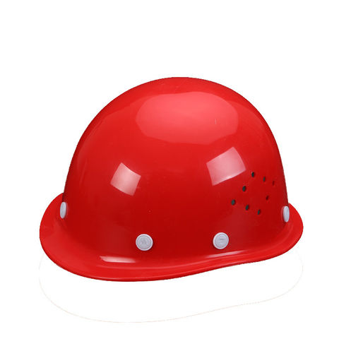 Casque de sécurité de chantier de haute qualité, casque de protection EPI blanc pour l'industrie