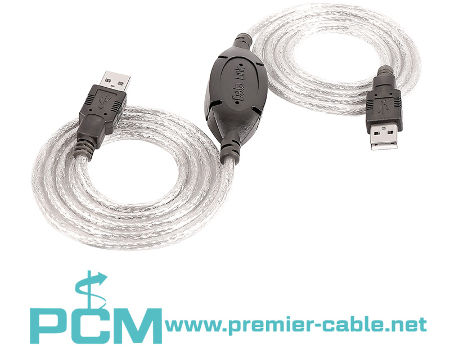 PC Computer USB Link Adapter Data Cable, USB Link Adapter Cable PC Link ...