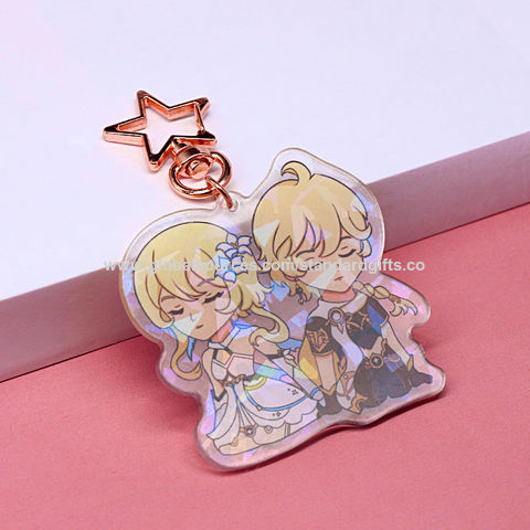 Buy Wholesale China Holographic Charms Clear Acrylic Custom