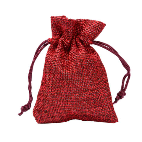 Buy Wholesale China Burlap Drawstring Bags Wholesale Portable