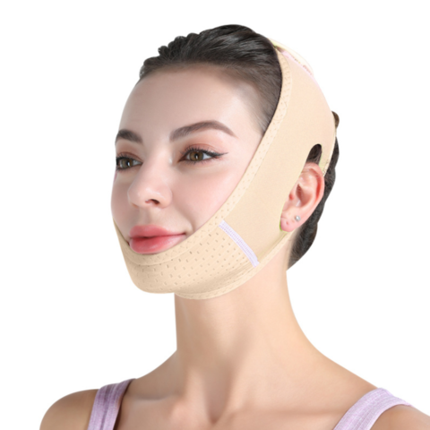 Parafaciem Reusable V Line Mask Facial Slimming Strap Double Chin Reducer  Chin Up Mask Face Lifting Belt V Shaped Slimming Face Mask