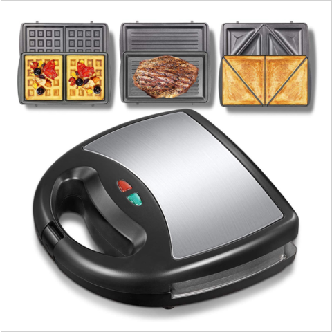 Buy Wholesale China Electric Sealed Sandwich Maker Grill With